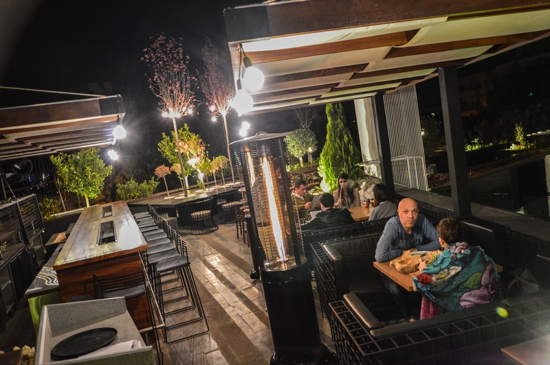 Kitchen Yard on Saturday Night